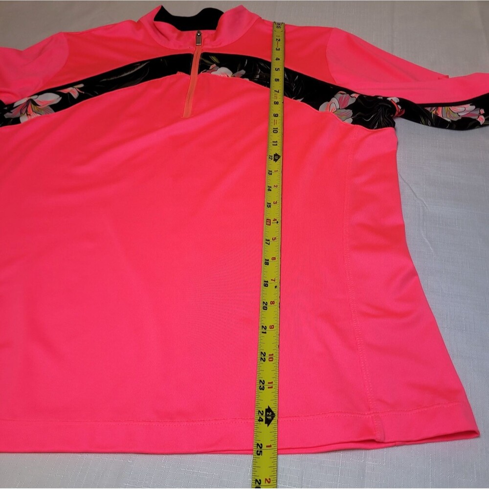 Tail Quarter Zip XL Multi Color Abstract Print Lot 2 Golf Tennis Performance Top - Picture 13 of 16